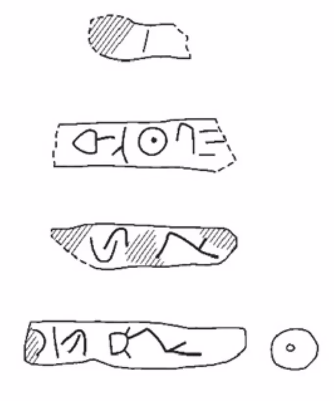 Umm el-Marra line drawings